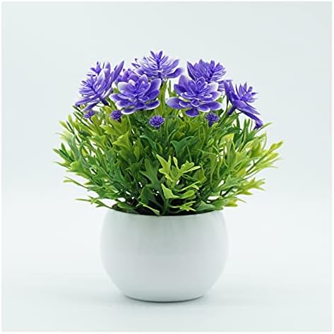 GRCQLWT Artificial Potted Plant Indoor Bonsai Decor