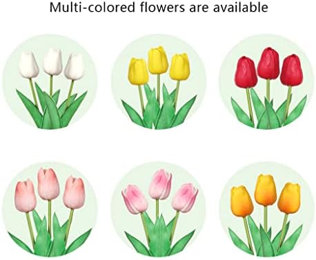 Artificial Tulip Flowers with Vase Set for Home Decor