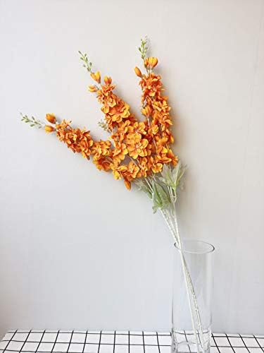3pcs Artificial Delphinium Flowers for Home Wedding Decoration