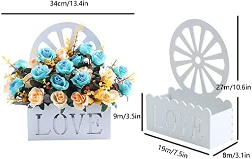 Artificial Flowers Wall Hanging for Living Room Decor