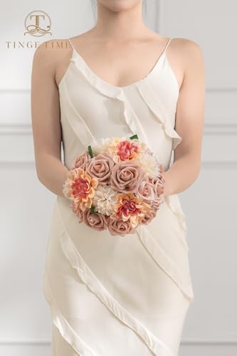 TINGE TIME Artificial Flowers Combo Box Set