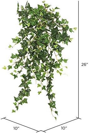Vickerman 26 Inch Green Mini Ivy Hanging Bush
