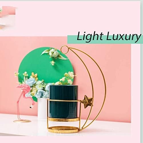 Artificial Flowers in Ceramic Vase for Home Wedding Decor