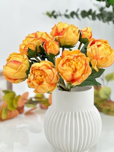 Welcome Logo Flowers 10 Stems Cream Artificial Wedding Decor