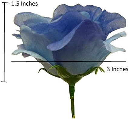 Admired By Nature 18 Stem Artificial Roses Bush Spring Decor