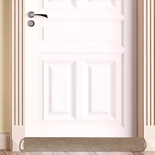 36 Inch Under Door Draft Stopper with Weighted Sandbags and Hanging Loops