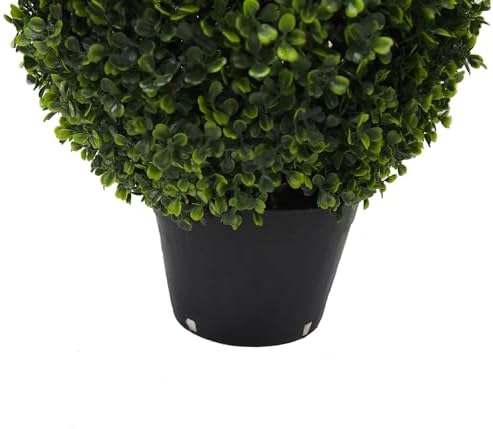 Vickerman 24 High 12 Wide Artificial Boxwood Teardrop Bush