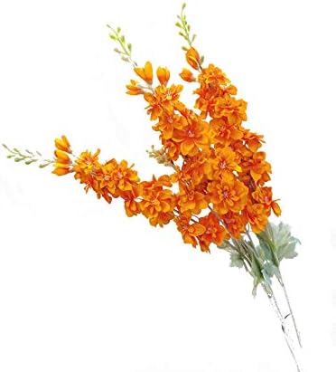 3pcs Artificial Delphinium Flowers for Home Wedding Decoration