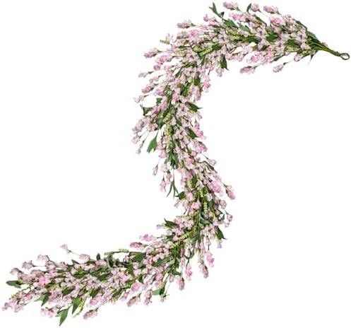 Pink Spring Garland for Home Decor