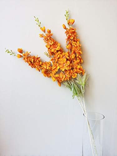 3pcs Artificial Delphinium Flowers for Home Wedding Decoration
