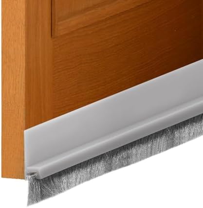 UXCELL 3 Pcs Door Sweep for Bottom of Door Brown