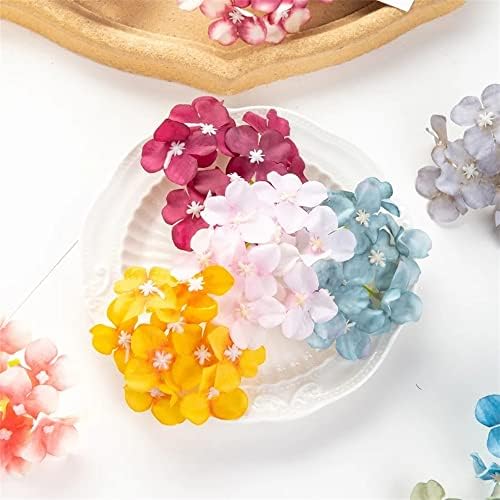 Wedding Garden Decor Artificial Silk Hydrangea 30 Pcs