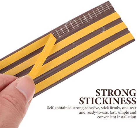 DOITOOL Door Bottom Seal Strip Weatherproof Draft Stopper Tape for Home