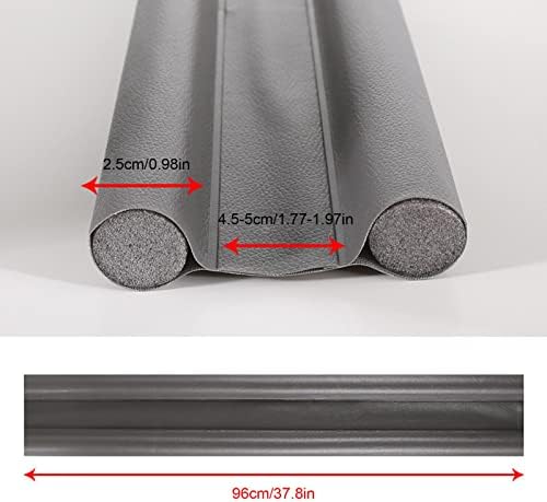 Under Door Draft Stopper with Adjustable Foam