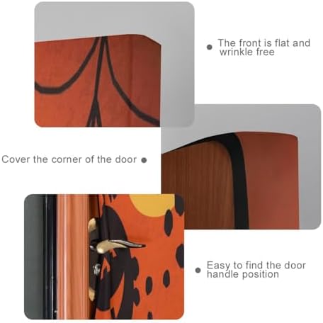 Susiyo Halloween Pumpkins Door Cover Decor