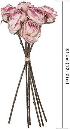 Elegant Artificial Roses for Wedding Bouquets and Home Decor