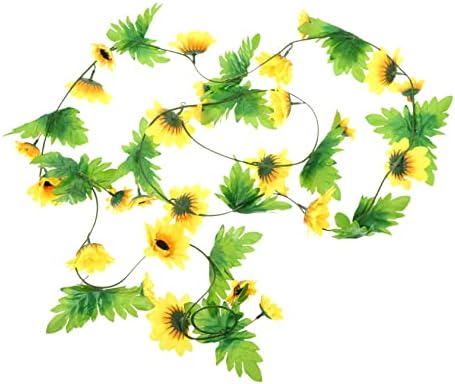 Zerodeko Artificial Sunflower Vines for Wedding and Home Decor