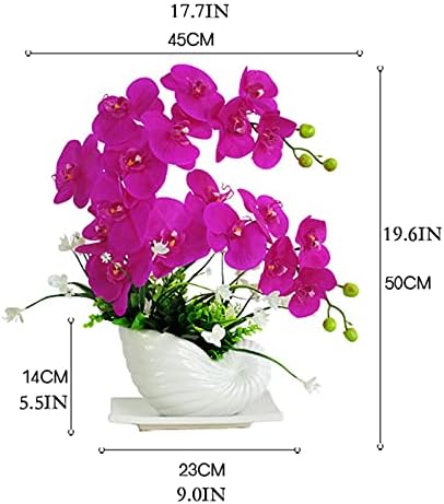 Artificial Orchid Potted Plants for Home and Office