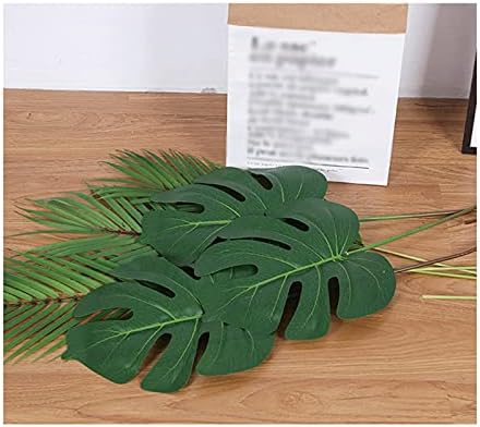 Artificial Monstera Plant 23 Inch Fake Potted Palm Tree Decor