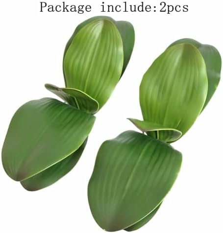 Htmeing 38 Inch Artificial Orchid Branches Real Touch Pack of 2