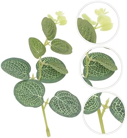 50pcs Fake Eucalyptus Leaves Artificial Branches Decorative Plant