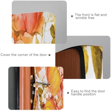 Susiyo Christmas Door Cover Decoration 32x79 in