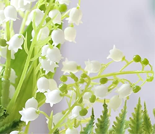 Artificial Flowers White Convallaria Silk Home Decor