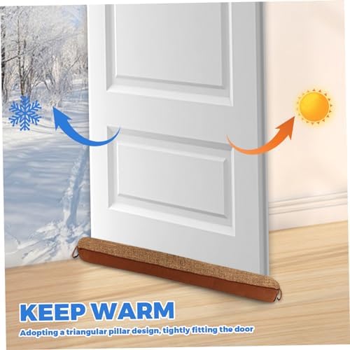 Wedhapy Door Draft Stopper 36 Inch Triangular Insulation
