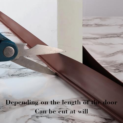 Draft Stopper for Bottom of Doors Brown