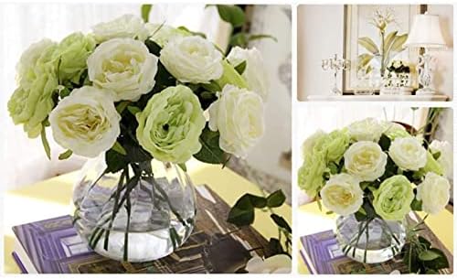Artificial Roses Branch Set for Home and Wedding Decor