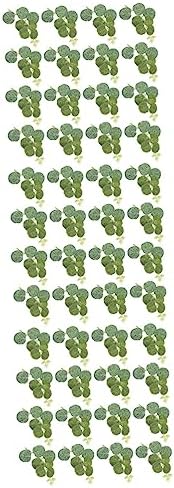 50pcs Fake Eucalyptus Leaves Artificial Branches Decorative Plant