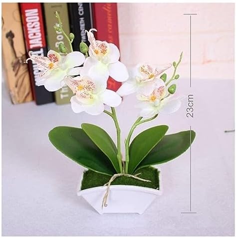Artificial Butterfly Orchid Set Realistic Flower Decor