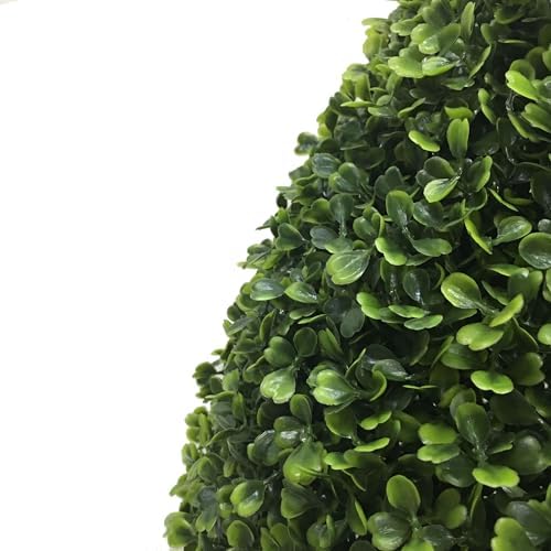 Vickerman 24 High 12 Wide Artificial Boxwood Teardrop Bush