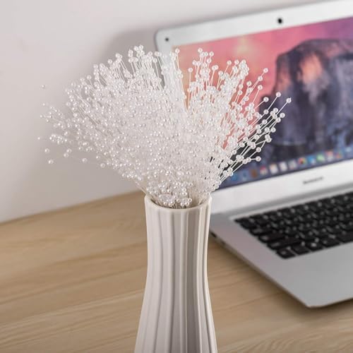 100 Pieces Pearl Sticks for Crafts and Decorations