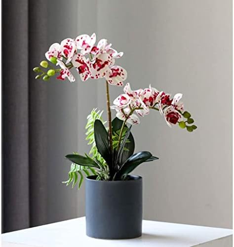 Lifelike Artificial Phalaenopsis Orchid Arrangement in Pot