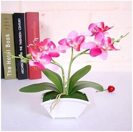 Artificial Butterfly Orchid Set Realistic Flower Decor