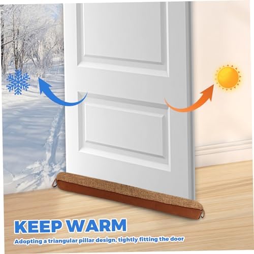 CurcKua Door Draft Stopper 36 Inch Triangular Blocker