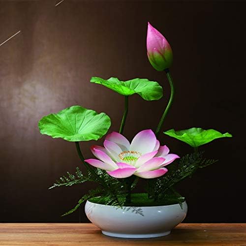 Artificial Lotus Bonsai Flower for Home and Office Decor