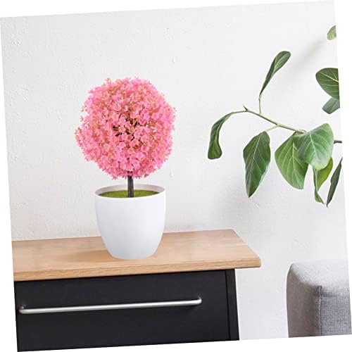 2Pcs Artificial Topiary Ball Plant Decor for Home Office