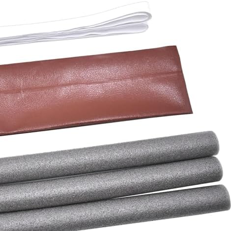 JISADER Door Draft Stopper Dustproof Windproof Waterproof Brown