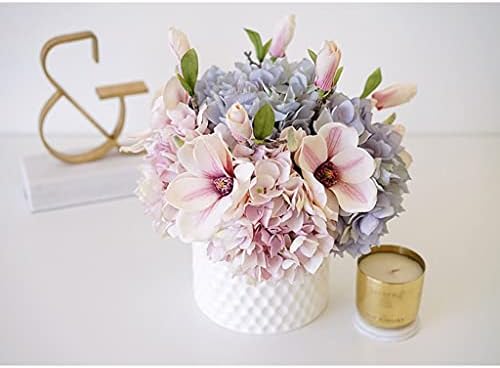 LMJYU Artificial Flowers Big Hydrangea Decorations