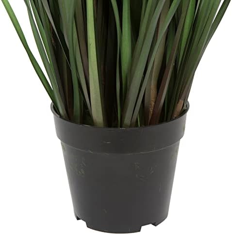 Vickerman 48 Inch Artificial Potted Green Grass and Eucalyptus