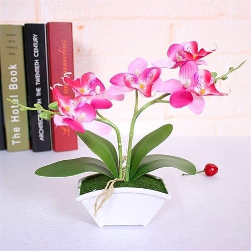 Artificial Butterfly Orchid Set Realistic Flower Decor