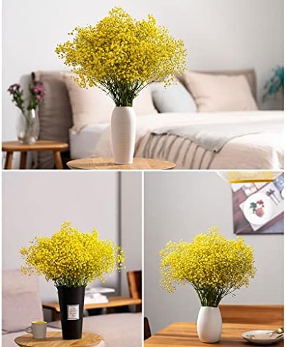 Gypsophila Artificial Flowers with Vase Set