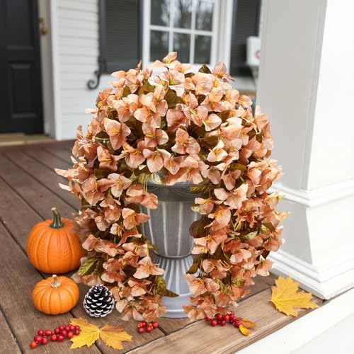 HyeFlora Artificial Bougainvillea Hanging Flowers 2pcs 1