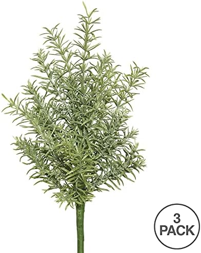 Vickerman 13 Inch Artificial Rosemary Decorative Pick