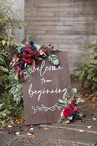 Lings Moment Artificial Welcome Sign Decor