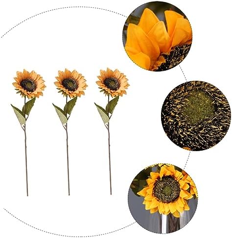 10 Pcs Artificial Sunflower Centerpiece Table Decor