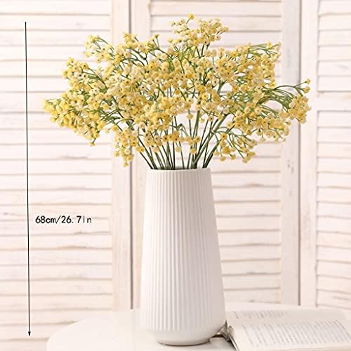 Artificial Flowers Gypsophila Soft Plastic Head Bouquet