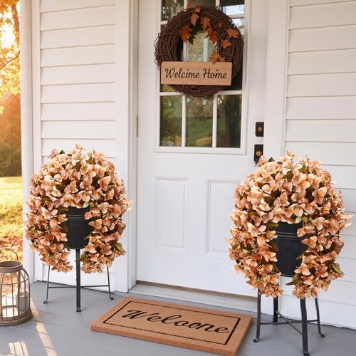 HyeFlora Artificial Bougainvillea Hanging Flowers 2pcs 1